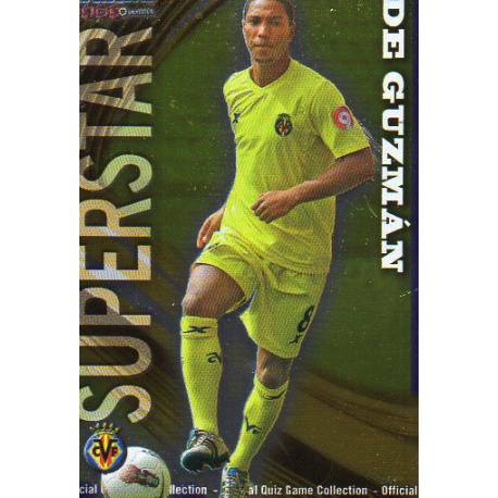 De Guzmán Superstar Smooth Shine Villarreal 107 Las Fichas de la Liga 2012 Official Quiz Game Collection