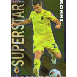 Rossi Superstar Brillo Liso Villarreal 108 Las Fichas de la Liga 2012 Official Quiz Game Collection