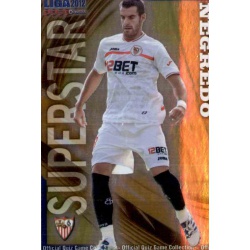 Negredo Superstar Smooth Shine Sevilla 135 Las Fichas de la Liga 2012 Official Quiz Game Collection