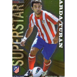 Arda Turan Superstar Brillo Liso Atlético Madrid 186 Las Fichas de la Liga 2012 Official Quiz Game Collection
