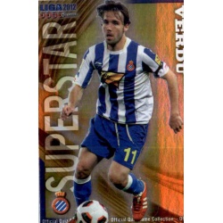 Verdú Superstar Brillo Liso Espanyol 214 Las Fichas de la Liga 2012 Official Quiz Game Collection