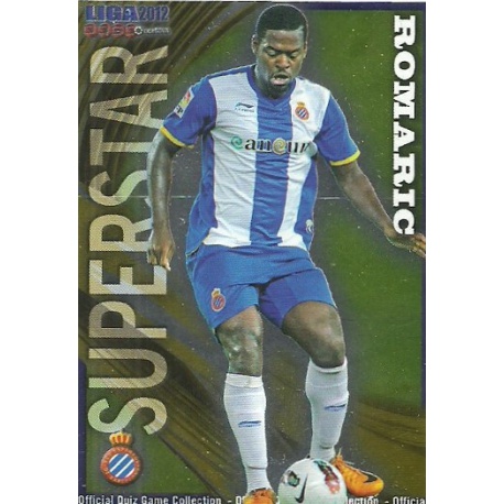 Romaric Superstar Smooth Shine Espanyol 215 Las Fichas de la Liga 2012 Official Quiz Game Collection