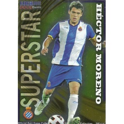 Héctor Moreno Superstar Brillo Liso Espanyol 216 Las Fichas de la Liga 2012 Official Quiz Game Collection