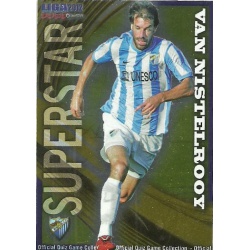 Van Nistelrooy Superstar Smooth Shine Málaga 297 Las Fichas de la Liga 2012 Official Quiz Game Collection