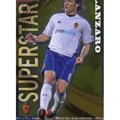 Lanzaro Superstar Smooth Shine Zaragoza 348 Las Fichas de la Liga 2012 Official Quiz Game Collection