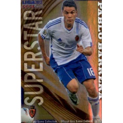 Pablo Barrera Superstar Smooth Shine Zaragoza 351 Las Fichas de la Liga 2012 Official Quiz Game Collection