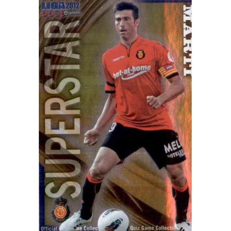 Martí Superstar Smooth Shine Mallorca 459 Las Fichas de la Liga 2012 Official Quiz Game Collection