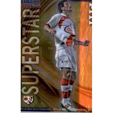 Piti Superstar Smooth Shine Rayo Vallecano 513 Las Fichas de la Liga 2012 Official Quiz Game Collection