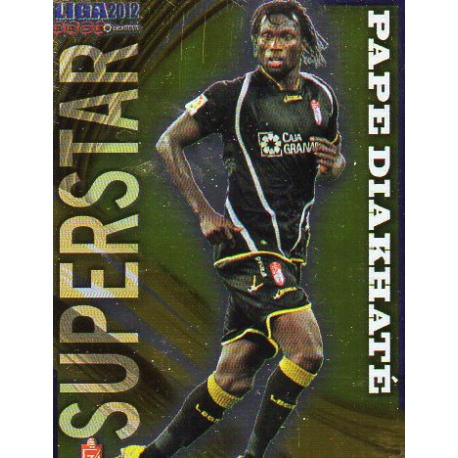 Pape Diakhate Superstar Smooth Shine Granada 540 Las Fichas de la Liga 2012 Official Quiz Game Collection