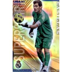 Casillas Superstar Horizontal Stripe Real Madrid 50 Las Fichas de la Liga 2012 Official Quiz Game Collection