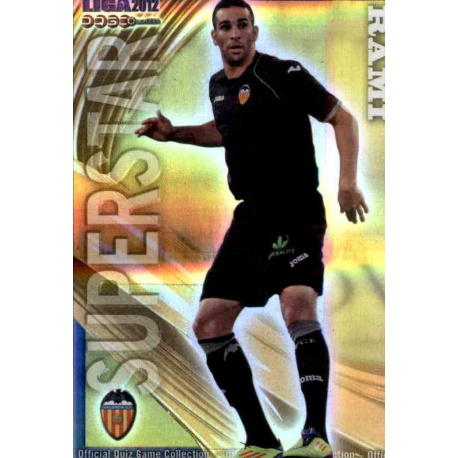 Rami Superstar Rayas Horizontales Valencia 77 Las Fichas de la Liga 2012 Official Quiz Game Collection