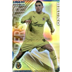 Bruno Superstar Horizontal Stripe Villarreal 105 Las Fichas de la Liga 2012 Official Quiz Game Collection