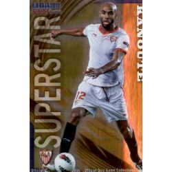 Kanouté Superstar Horizontal Stripe Sevilla 133 Las Fichas de la Liga 2012 Official Quiz Game Collection