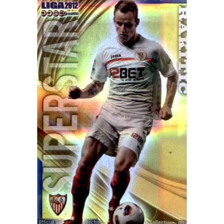 Rakitic Superstar Horizontal Stripe Sevilla 134 Las Fichas de la Liga 2012 Official Quiz Game Collection