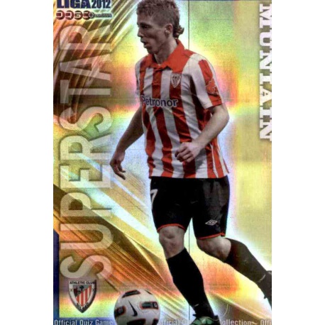 Muniain Superstar Horizontal Stripe Athletic Club 161 Las Fichas de la Liga 2012 Official Quiz Game Collection