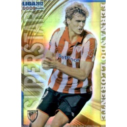 Fernando Llorente Superstar Rayas Horizontales Athletic Club 162 Las Fichas de la Liga 2012 Official Quiz Game Collection