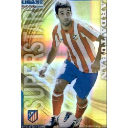 Arda Turan Superstar Horizontal Stripe Atlético Madrid 186 Las Fichas de la Liga 2012 Official Quiz Game Collection