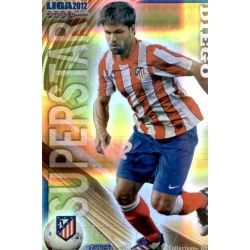 Diego Superstar Rayas Horizontales Atlético Madrid 189 Las Fichas de la Liga 2012 Official Quiz Game Collection