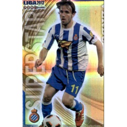 Verdú Superstar Horizontal Stripe Espanyol 214 Las Fichas de la Liga 2012 Official Quiz Game Collection