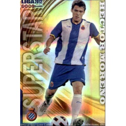 Héctor Moreno Superstar Horizontal Stripe Espanyol 216 Las Fichas de la Liga 2012 Official Quiz Game Collection