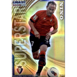 Nino Superstar Horizontal Stripe Osasuna 239 Las Fichas de la Liga 2012 Official Quiz Game Collection