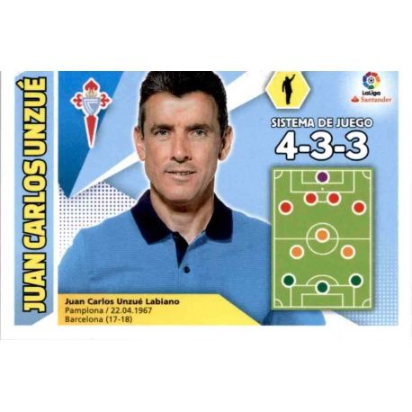 Juan Carlos Unzué Celta 12 Ediciones Este 2017-18