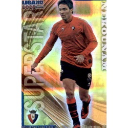 Nekounam Superstar Horizontal Stripe Osasuna 241 Las Fichas de la Liga 2012 Official Quiz Game Collection