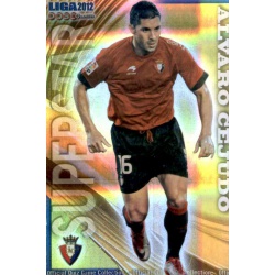Álvaro Cejudo Superstar Horizontal Stripe Osasuna 242 Las Fichas de la Liga 2012 Official Quiz Game Collection