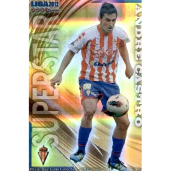 André Castro Superstar Horizontal Stripe Sporting Gijón 269 Las Fichas de la Liga 2012 Official Quiz Game Collection
