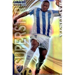 Baptista Superstar Horizontal Stripe Málaga 295 Las Fichas de la Liga 2012 Official Quiz Game Collection
