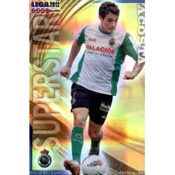 Acosta Superstar Horizontal Stripe Racing 324 Las Fichas de la Liga 2012 Official Quiz Game Collection