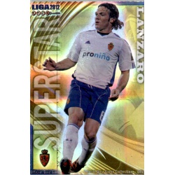 Lanzaro Superstar Horizontal Stripe Zaragoza 348 Las Fichas de la Liga 2012 Official Quiz Game Collection