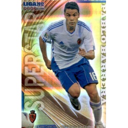 Pablo Barrera Superstar Horizontal Stripe Zaragoza 351 Las Fichas de la Liga 2012 Official Quiz Game Collection