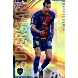 Iborra Superstar Horizontal Stripe Levante 376 Las Fichas de la Liga 2012 Official Quiz Game Collection