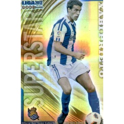 Xabi Prieto Superstar Horizontal Stripe Real Sociedad 404 Las Fichas de la Liga 2012 Official Quiz Game Collection