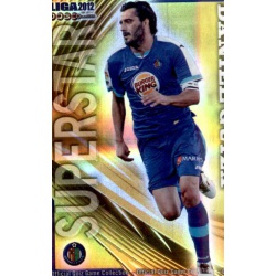 Daniel Güiza Superstar Horizontal Stripe Getafe 432 Las Fichas de la Liga 2012 Official Quiz Game Collection