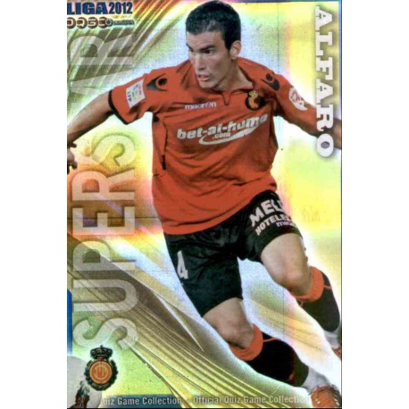 Alfaro Superstar Horizontal Stripe Mallorca 457 Las Fichas de la Liga 2012 Official Quiz Game Collection