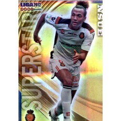 Nsue Superstar Horizontal Stripe Mallorca 458 Las Fichas de la Liga 2012 Official Quiz Game Collection