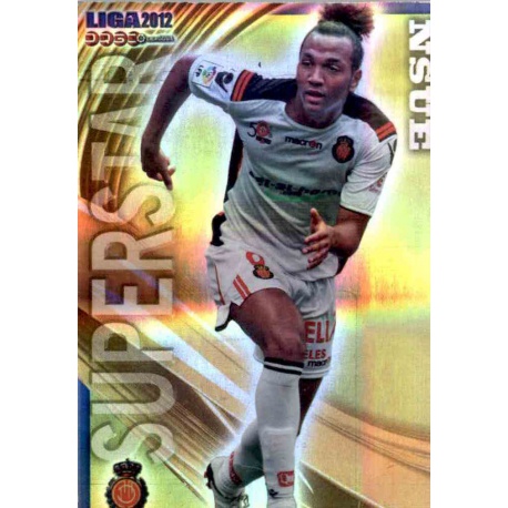 Nsue Superstar Horizontal Stripe Mallorca 458 Las Fichas de la Liga 2012 Official Quiz Game Collection