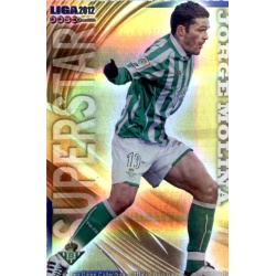 Jorge Molina Superstar Horizontal Stripe Betis 485 Las Fichas de la Liga 2012 Official Quiz Game Collection
