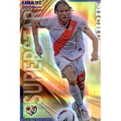 Michu Superstar Horizontal Stripe Rayo Vallecano 511 Las Fichas de la Liga 2012 Official Quiz Game Collection