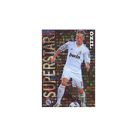 Özil Superstar Letters Real Madrid 54 Las Fichas de la Liga 2012 Official Quiz Game Collection