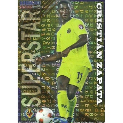 Cristian Zapata Superstar Letters Villarreal 104 Las Fichas de la Liga 2012 Official Quiz Game Collection