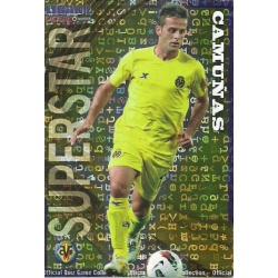 Camuñas Superstar Letras Villarreal 106 Las Fichas de la Liga 2012 Official Quiz Game Collection