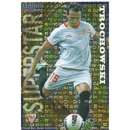 Trochowski Superstar Letters Sevilla 132 Las Fichas de la Liga 2012 Official Quiz Game Collection