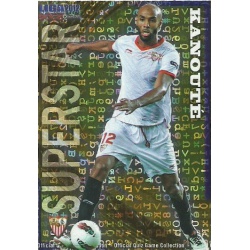 Kanouté Superstar Letters Sevilla 133 Las Fichas de la Liga 2012 Official Quiz Game Collection