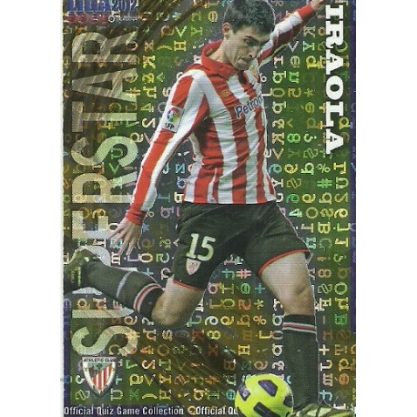 Iraola Superstar Letters Athletic Club 159 Las Fichas de la Liga 2012 Official Quiz Game Collection