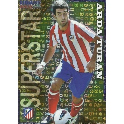 Arda Turan Superstar Letters Atlético Madrid 186 Las Fichas de la Liga 2012 Official Quiz Game Collection
