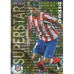 Diego Superstar Letras Atlético Madrid 189 Las Fichas de la Liga 2012 Official Quiz Game Collection