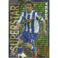 Verdú Superstar Letras Espanyol 214 Las Fichas de la Liga 2012 Official Quiz Game Collection